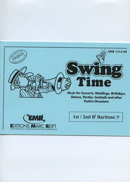 couverture Swing Time (1st/2nd Bb Baritone BC) Marc Reift