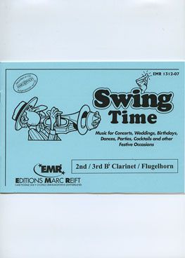 couverture Swing Time (2nd/3rd Bb Clarinet/Flugel) Marc Reift