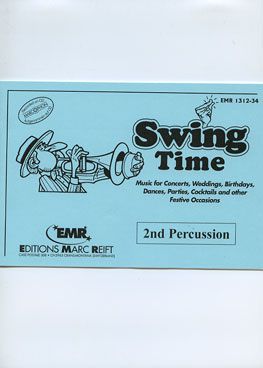 couverture Swing Time (2nd Percussion) Marc Reift