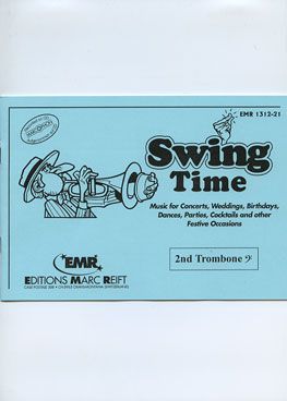 couverture Swing Time (2nd Trombone BC) Marc Reift