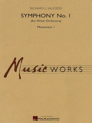 couverture Symphony No.1 for Wind Orchestra - Mvt. 1 Hal Leonard
