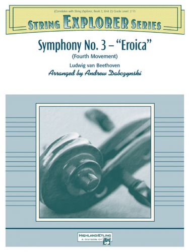 couverture Symphony No. 3   Eroica ALFRED