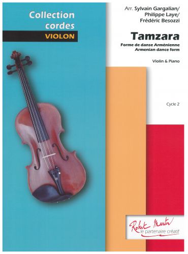 couverture TAMZARA    musique arménienne Robert Martin