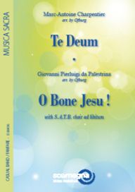 couverture Te Deum / O Bone Jesus Scomegna
