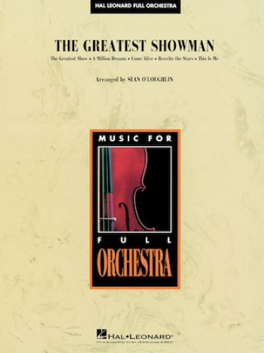 couverture The Greatest Showman Hal Leonard