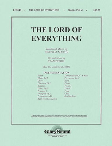 couverture The Lord of Everything Shawnee Press
