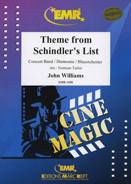 couverture Theme From Schindler S List Marc Reift