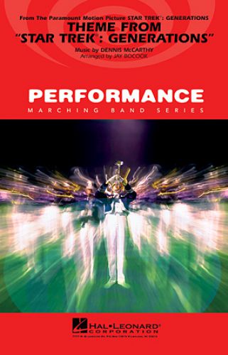 couverture Theme from Star Trek: Generations - Marching Band Hal Leonard