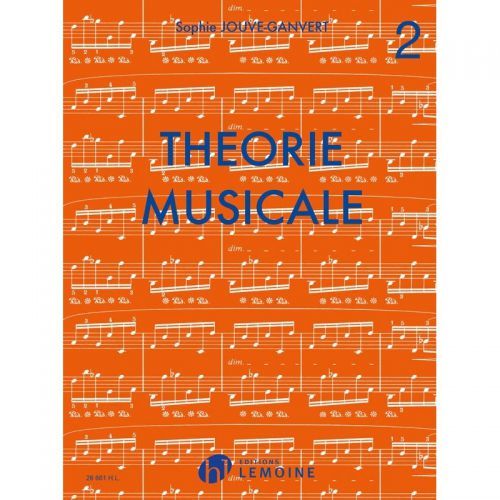 couverture Théorie musicale Vol.2 Editions Henry Lemoine