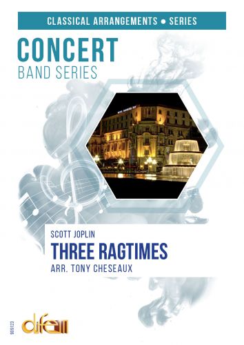 couverture Three Ragtimes Difem