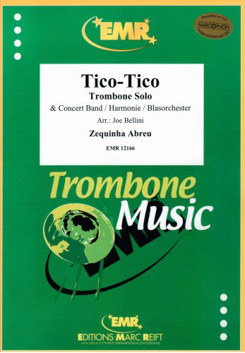 couverture Tico-Tico Trombone Solo Marc Reift
