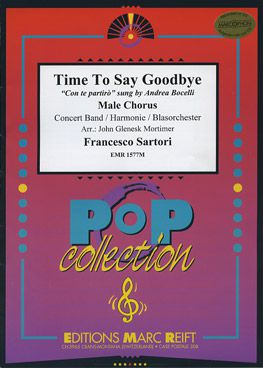 couverture Time to say Goodbye (+ Male Chorus) Marc Reift