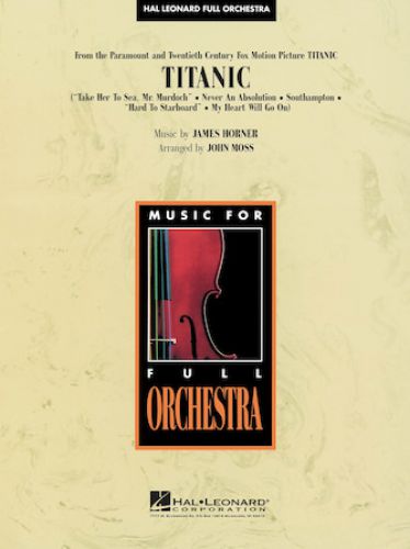 couverture Titanic Hal Leonard