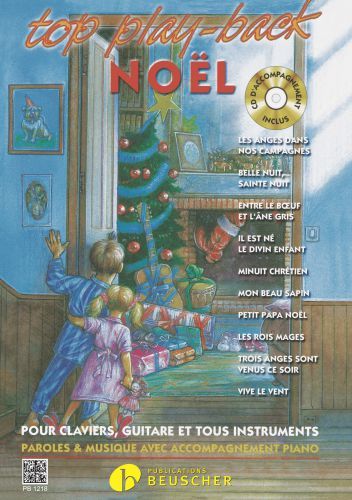 couverture Top Play-back Noël - 10 titres Paul Beuscher