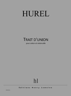 couverture Trait d'union Editions Henry Lemoine