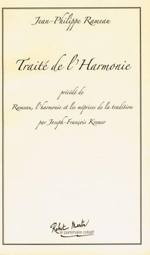couverture TRAITE DE L'HARMONIE Editions Robert Martin
