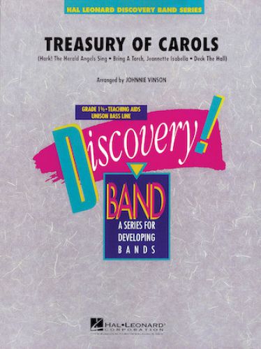 couverture Treasury of Carols Hal Leonard