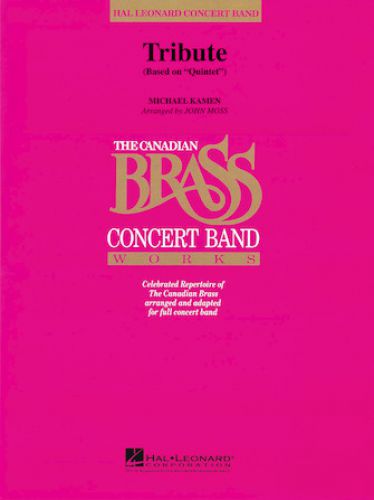 couverture Tribute ( Based On Quintet ) Hal Leonard