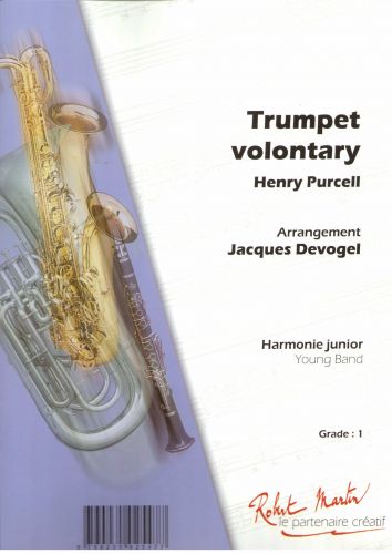couverture Trumpet Voluntary, Trompette Solo Editions Robert Martin