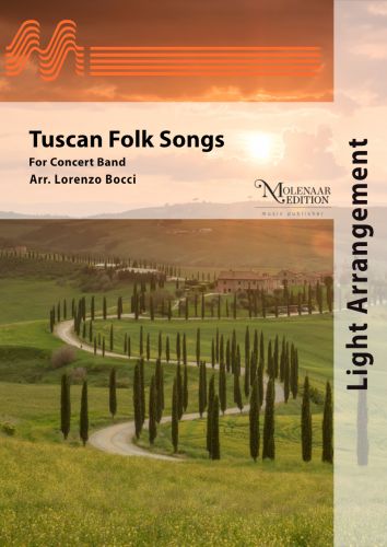 couverture Tuscan Folk Songs Molenaar