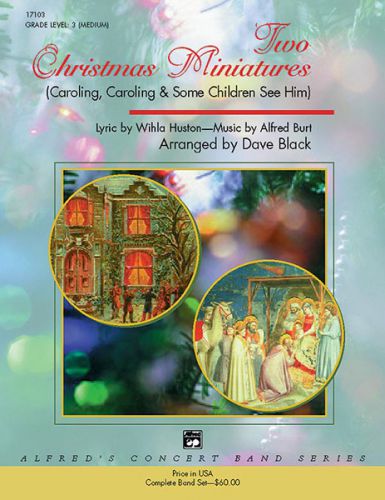 couverture Two Christmas Miniatures ALFRED