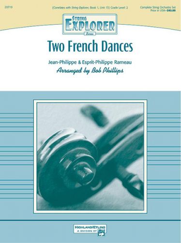 couverture Two French Dances ALFRED