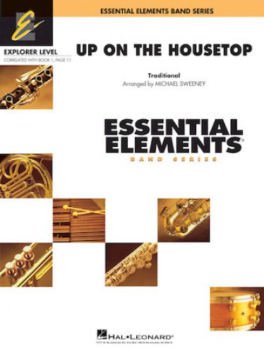 couverture Up On The Housetop  Hal Leonard