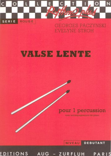 couverture Valse Lente Editions Robert Martin