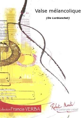 couverture Valse Mlancolique Editions Robert Martin