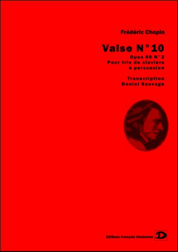 couverture Valse N°10. Opus 69 N°2 Dhalmann