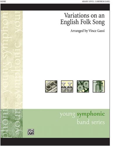 couverture Variations on an English Folk Song ALFRED