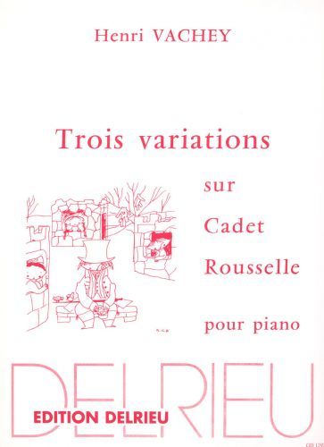 couverture Variations sur Cadet Rousselle (3) Delrieu