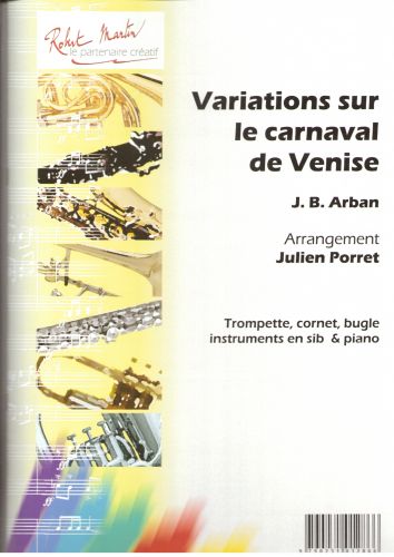 couverture Variations Sur le Carnaval de Venise, Sib Robert Martin