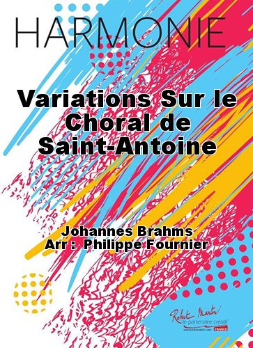 couverture Variations Sur le Choral de Saint-Antoine Robert Martin