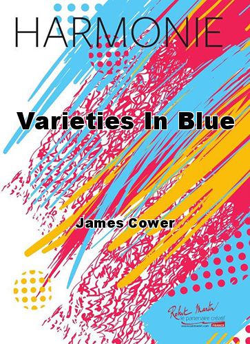 couverture Varieties In Blue Martin Musique