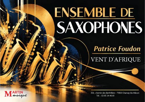 couverture VENT D'AFRIQUE Martin Musique