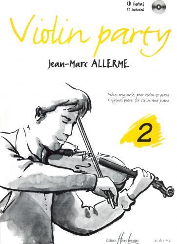 couverture Violin party Vol.2 Editions Henry Lemoine