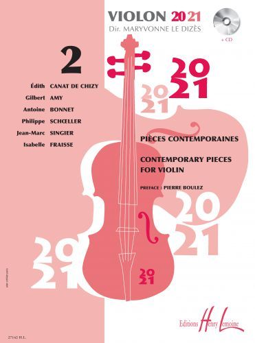 couverture Violon 20-21 Vol.2 Editions Henry Lemoine