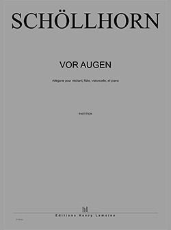 couverture Vor Augen Editions Henry Lemoine