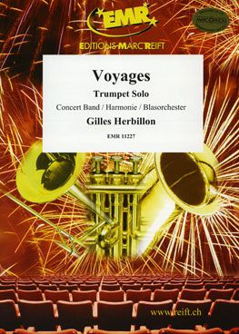couverture Voyages (Trumpet Solo) Marc Reift