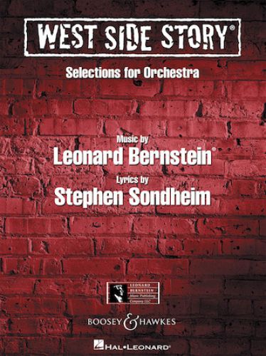 couverture West Side Story - Selections For Orchestra Boosey
