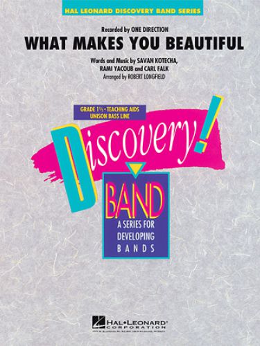 couverture What Makes You Beautiful Hal Leonard