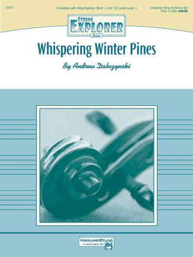 couverture Whispering Winter Pines ALFRED