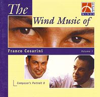 couverture Wind Music Of Franco Cesarini Vol 1 Cd De Haske