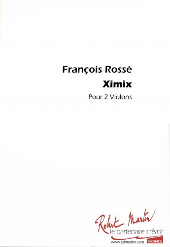 couverture XIMIX Editions Robert Martin