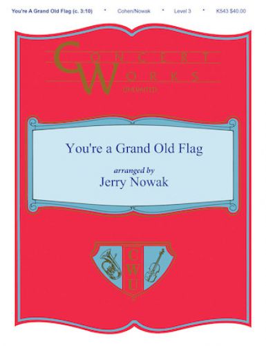 couverture You'Re A Grand Old Flag  Shawnee Press