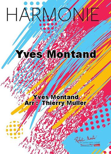 couverture Yves Montand Robert Martin