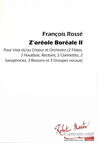 couverture Z'OREOLE BOREALE II Robert Martin