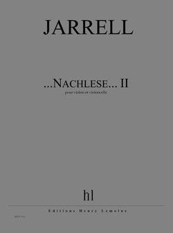 cover ...Nachlese... II Editions Henry Lemoine