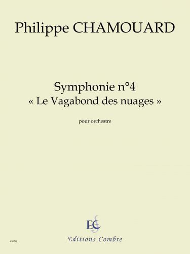 cover "Symphonie n4 "Le Vagabond des nuages" Combre